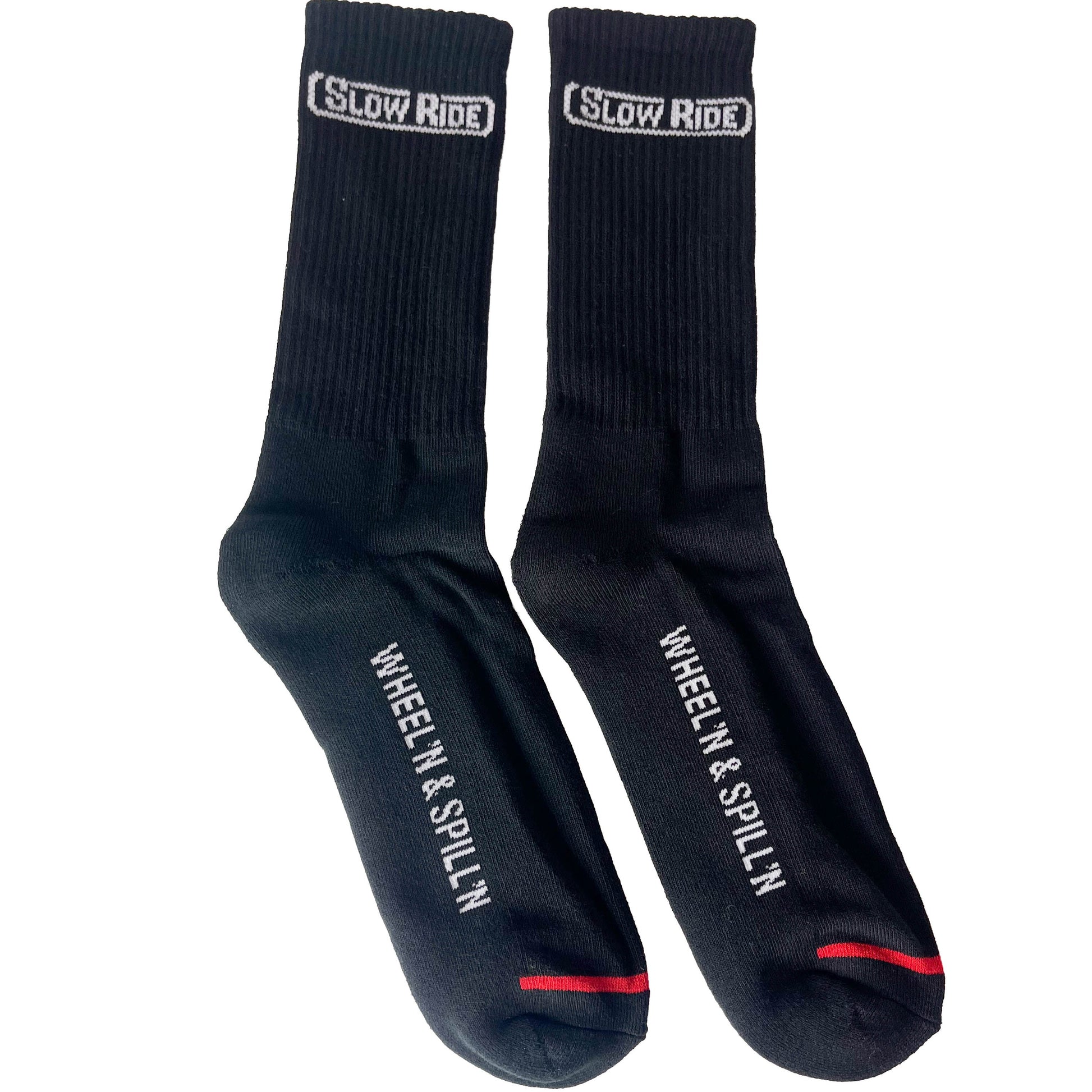 USA Made Essential Sock (Black) - Slow Ride