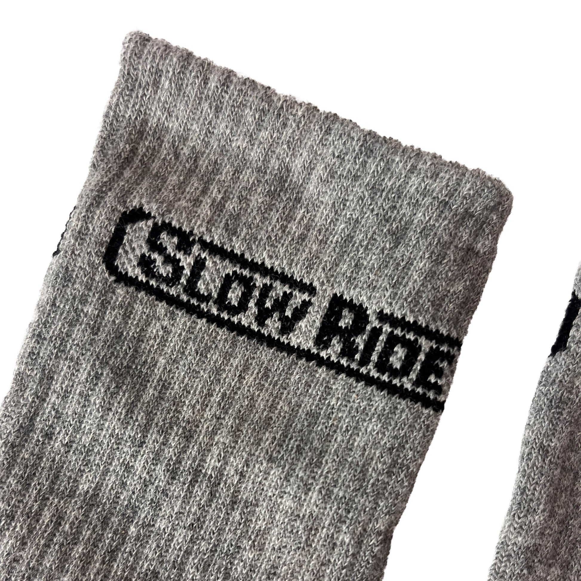 USA Made Essential Sock (Grey) - Slow Ride