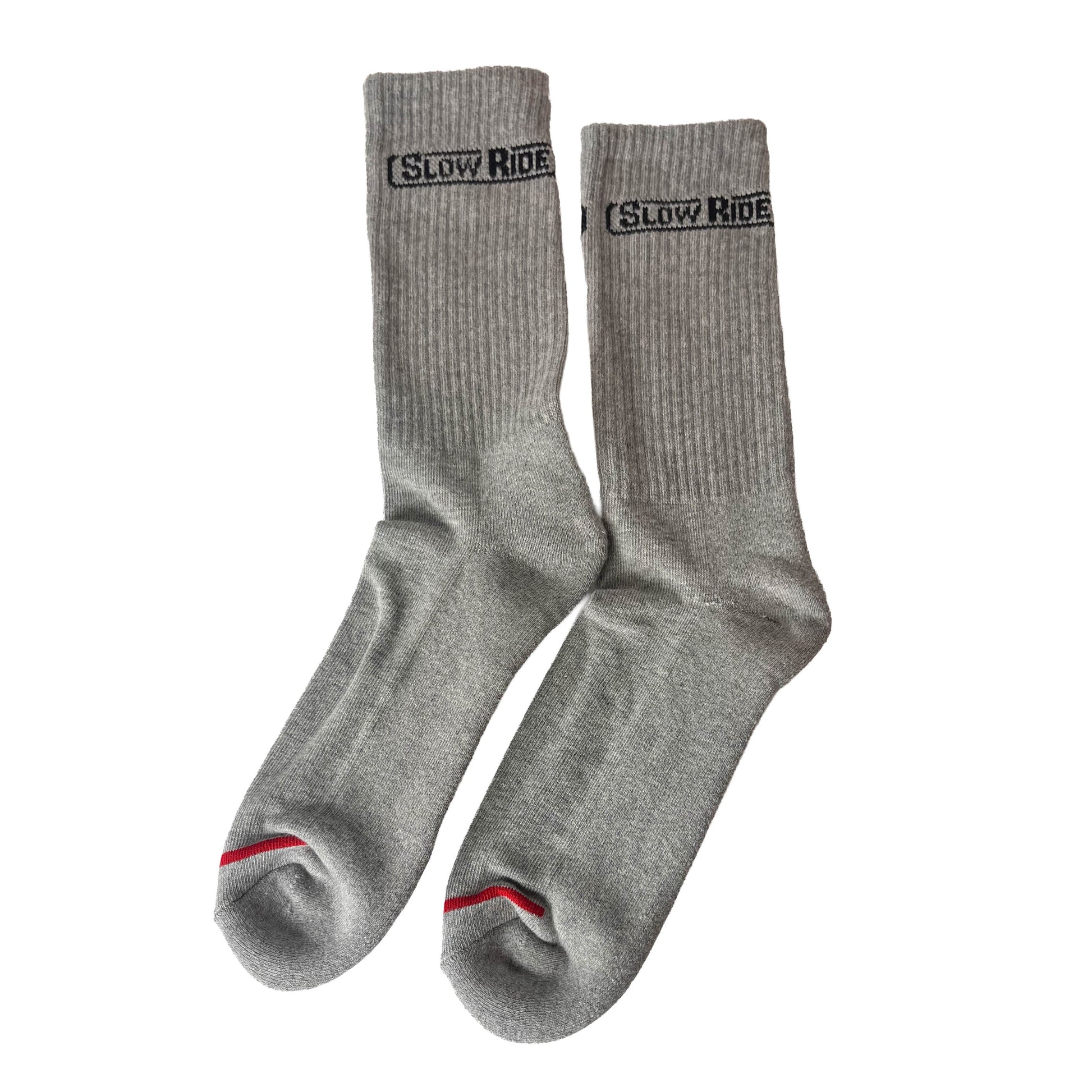 USA Made Essential Sock (Grey) - Slow Ride