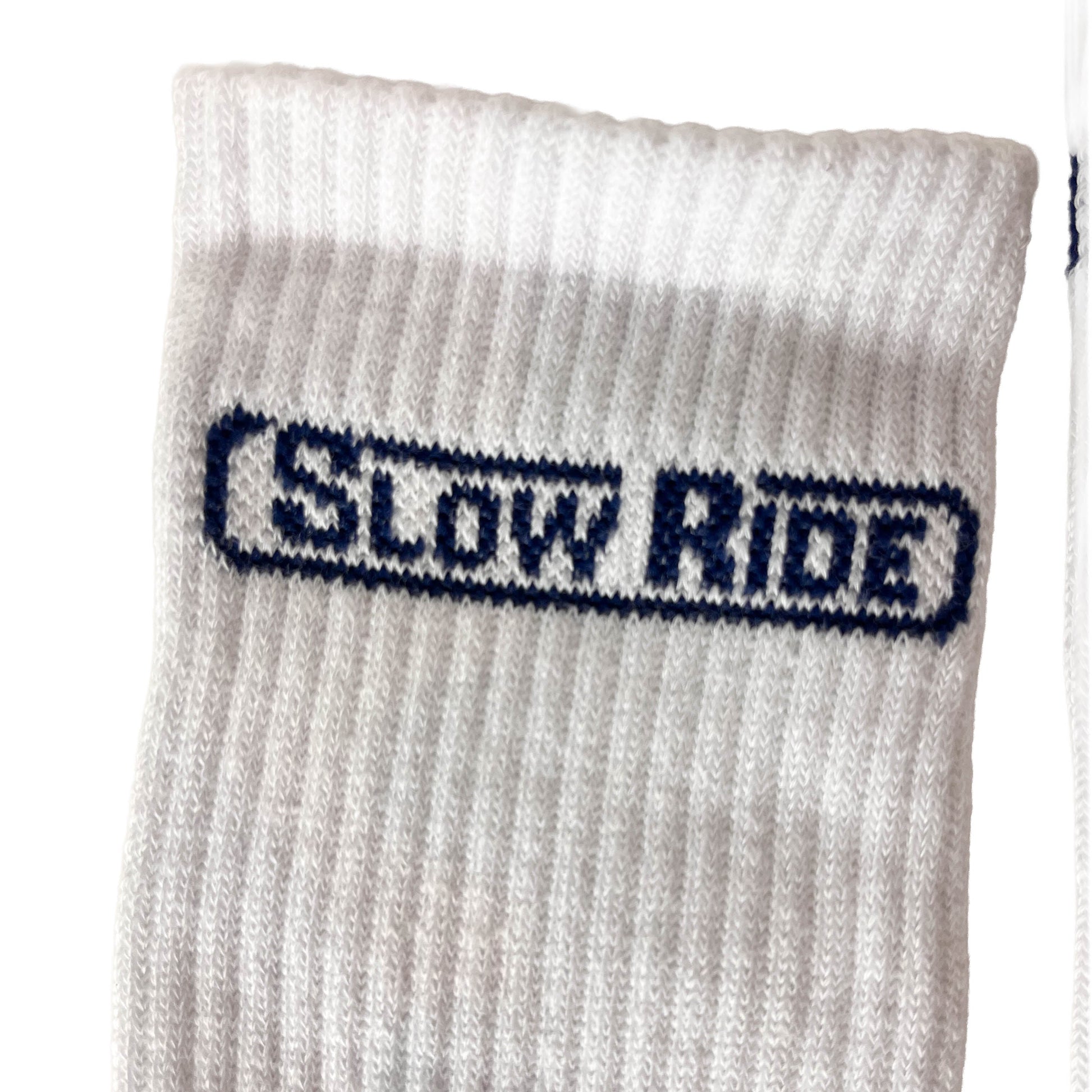 USA Made Essential Sock (White) - Slow Ride