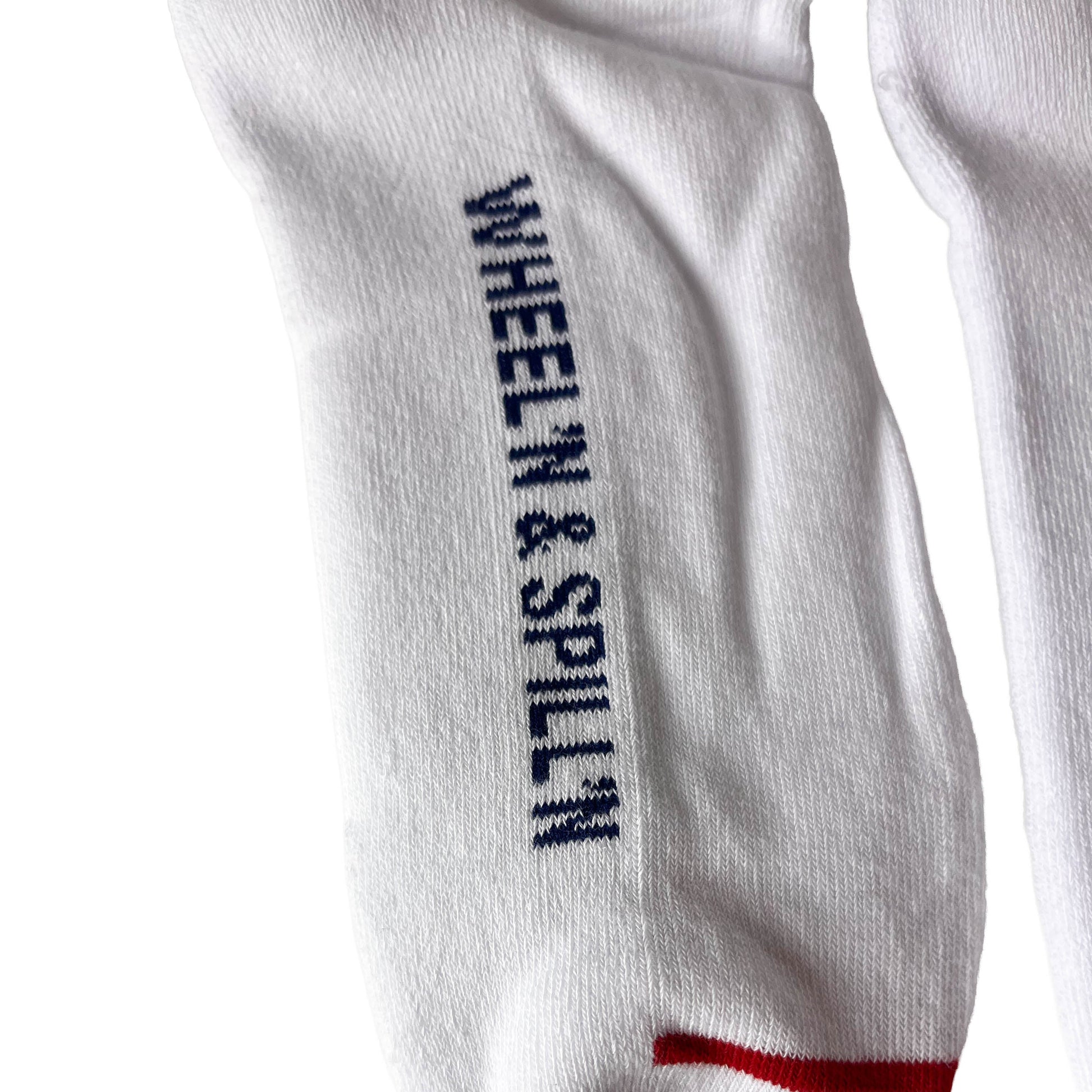 USA Made Essential Sock (White) - Slow Ride