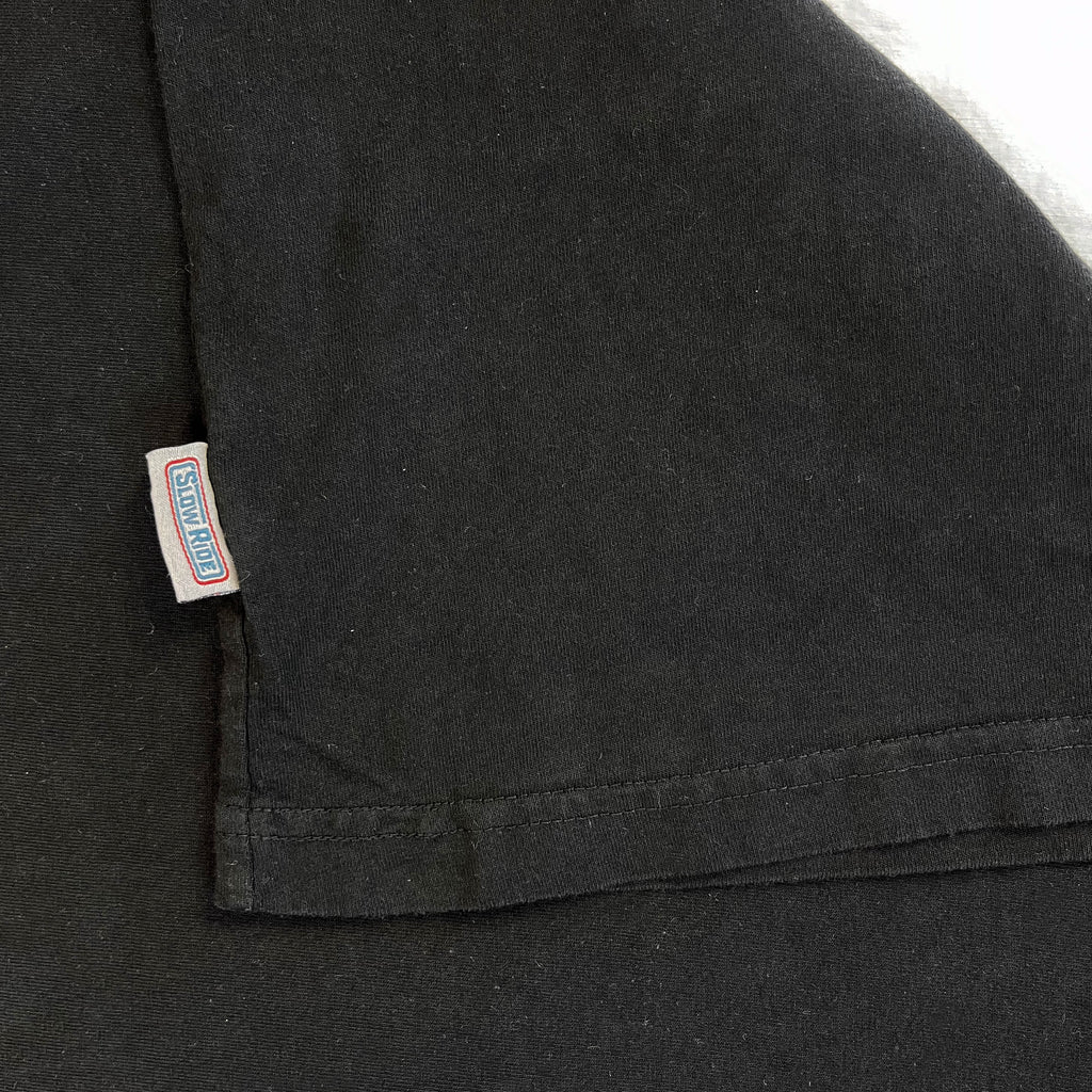 USA Made Pocket Tee Black - Slow Ride