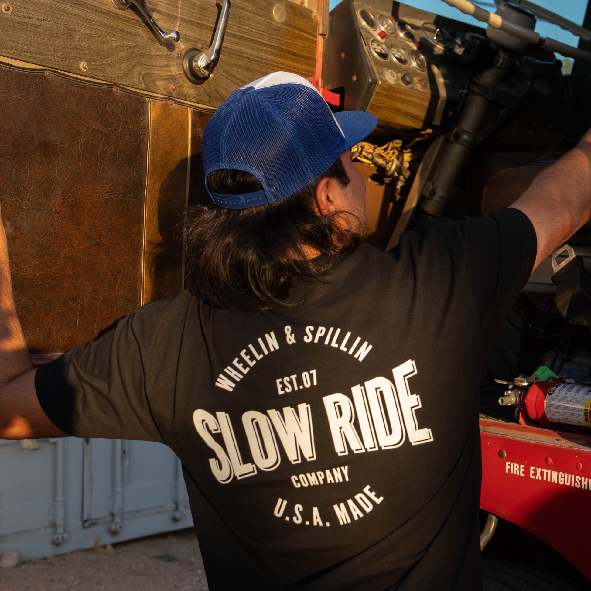 U.S.A. Made Tee (Black) - Slow Ride