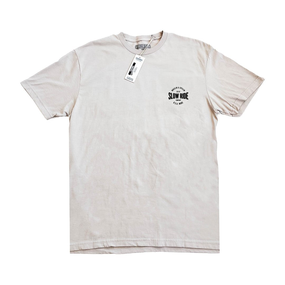 U.S.A. Made Tee (Slate) - Slow Ride